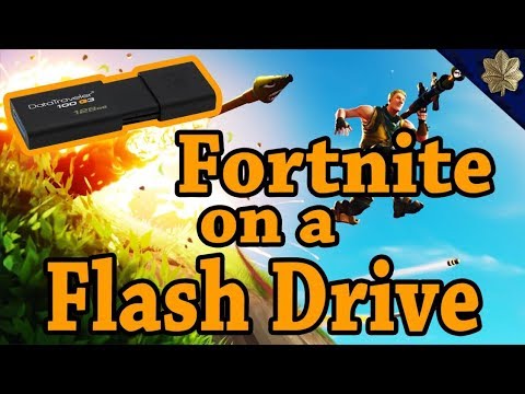 can you put fortnite on a flash drive for mac